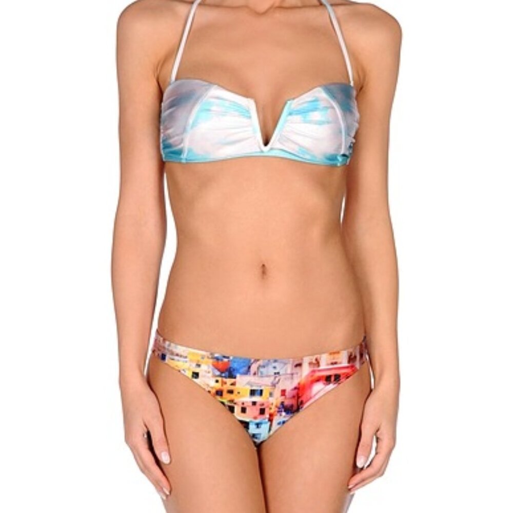 WE ARE HANDSOME Rare Archival Multi-Color V-Wire Bikini Set Size L Australia